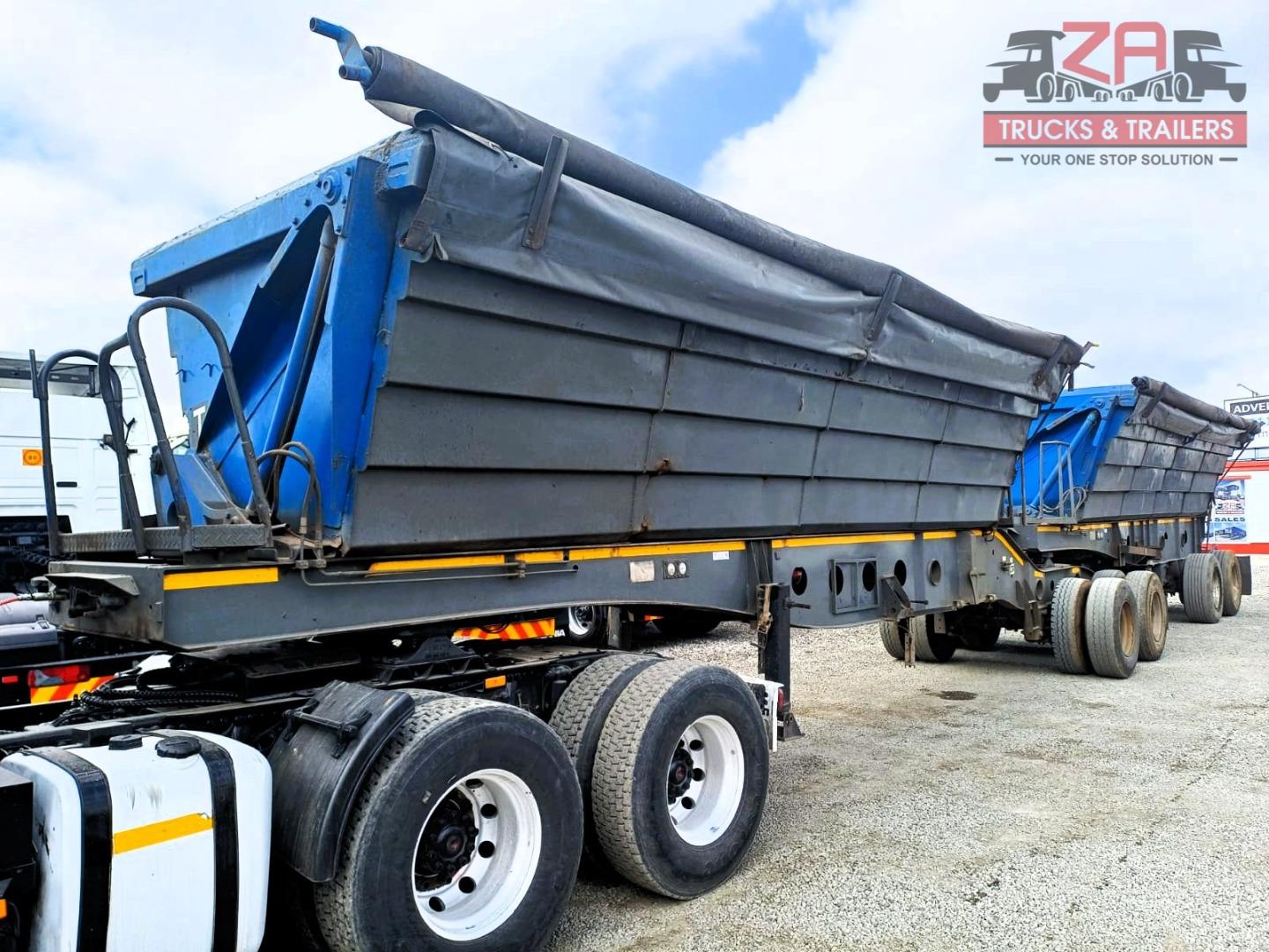Afrit 40 CUBE SIDE TIPPER TRAILER *BARGAIN DEAL! Za Trucks and Trailers