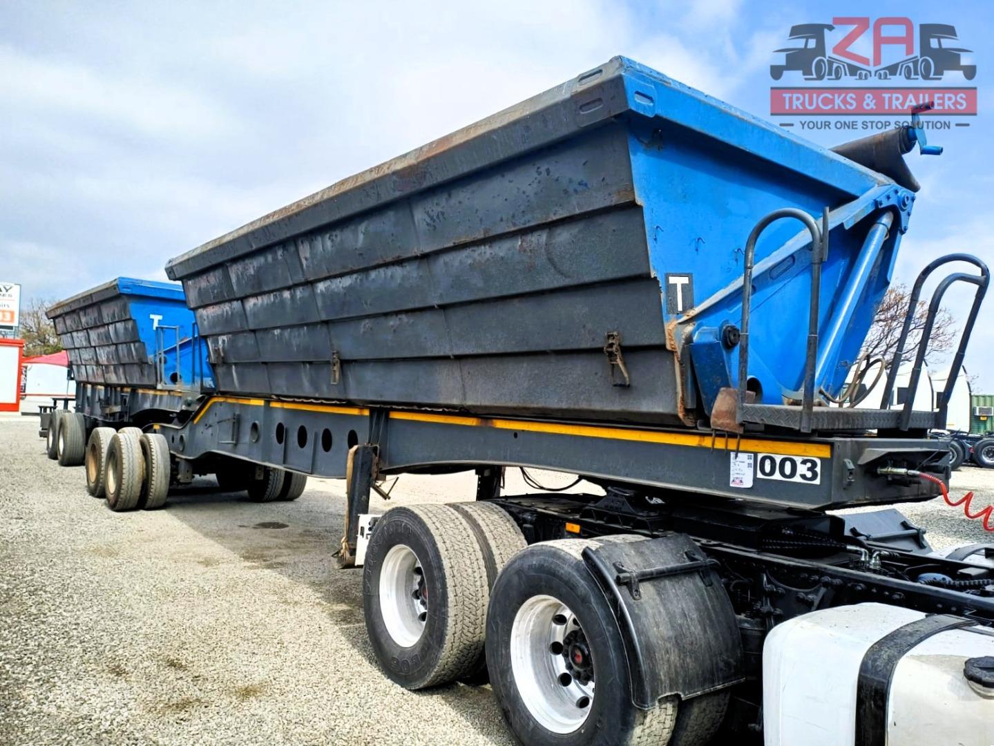Afrit 40 CUBE SIDE TIPPER TRAILER *BARGAIN DEAL! Za Trucks and Trailers