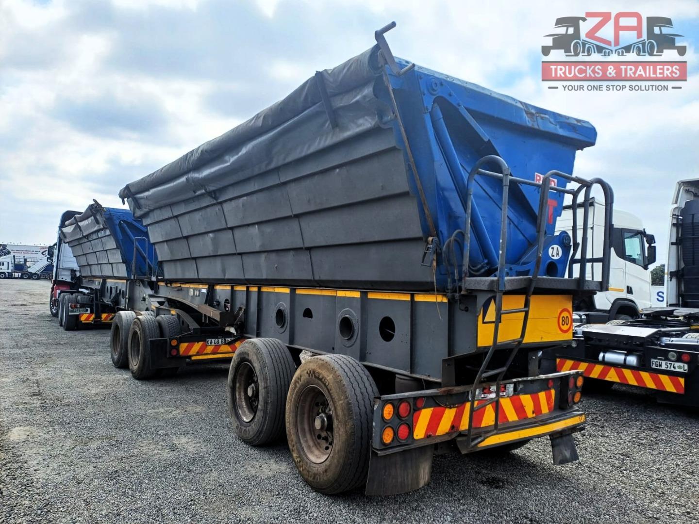 Afrit 40 CUBE SIDE TIPPER TRAILER *BARGAIN DEAL! Za Trucks and Trailers