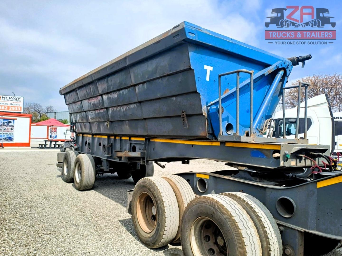Afrit 40 CUBE SIDE TIPPER TRAILER *BARGAIN DEAL! Za Trucks and Trailers