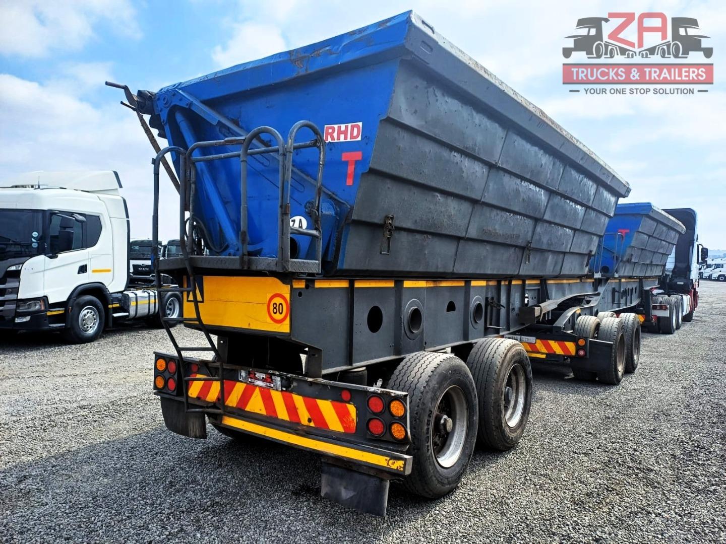 Afrit 40 CUBE SIDE TIPPER TRAILER *BARGAIN DEAL! Za Trucks and Trailers