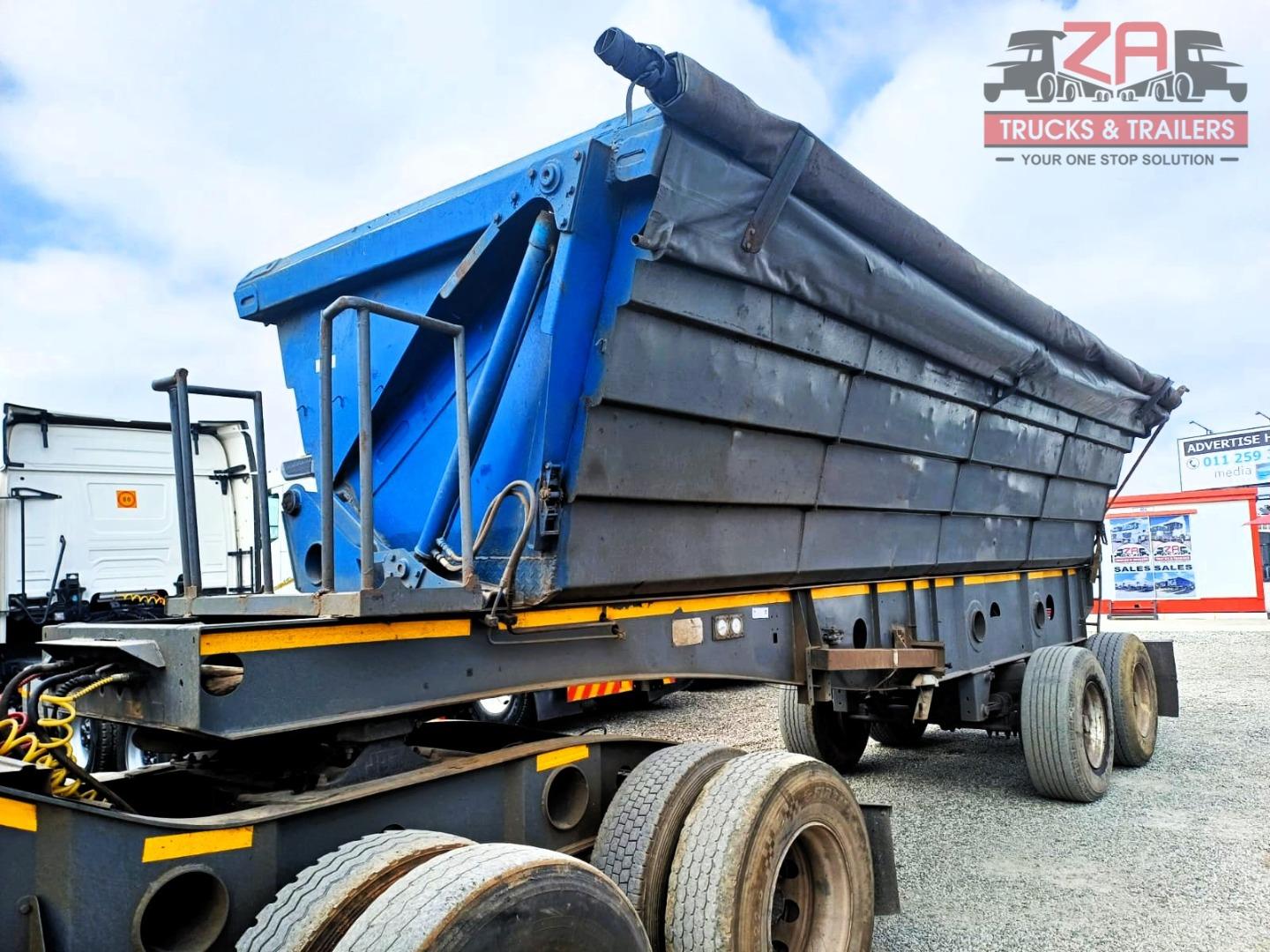 Afrit 40 CUBE SIDE TIPPER TRAILER *BARGAIN DEAL! Za Trucks and Trailers