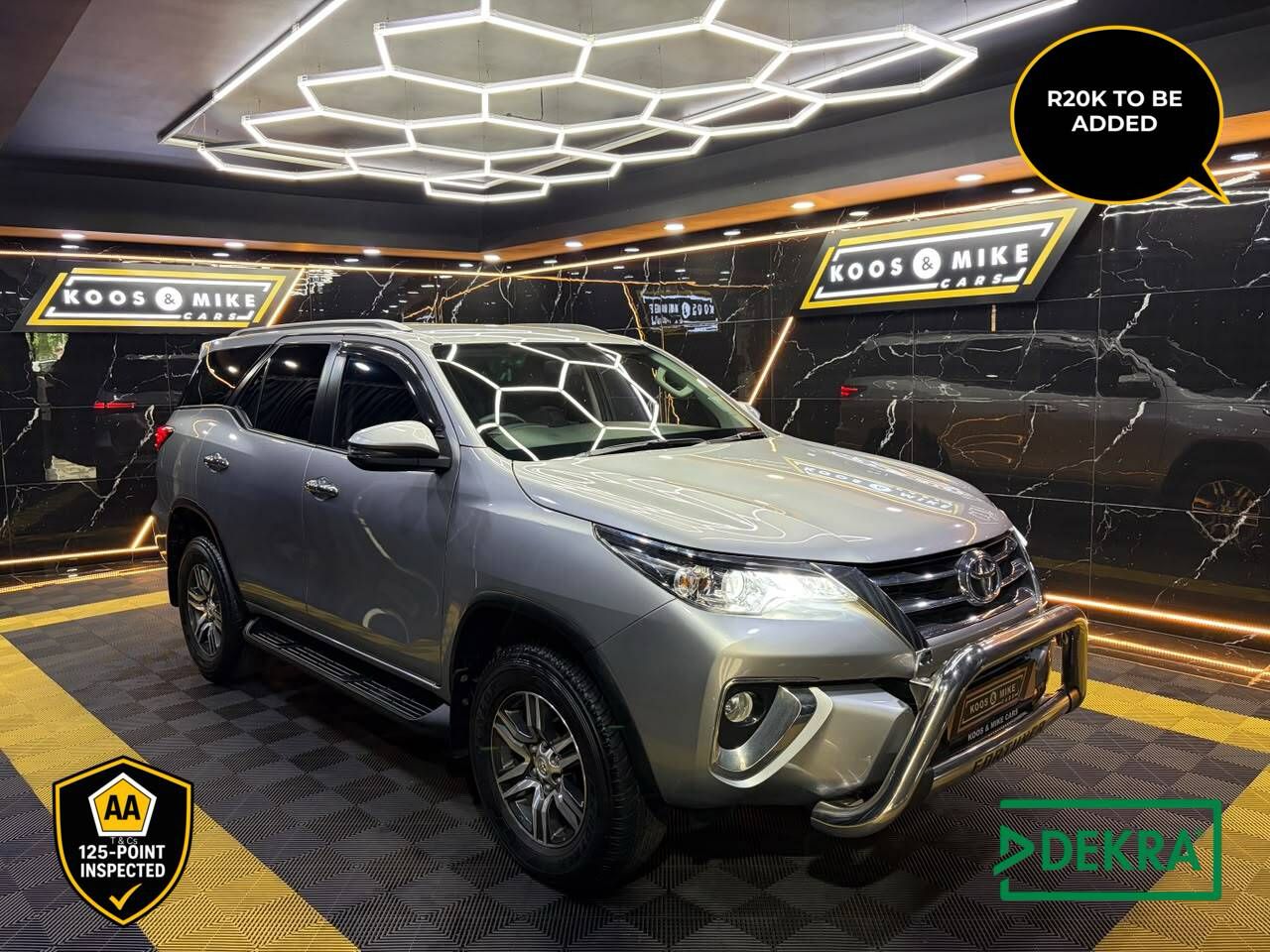 Toyota Fortuner 2.4GD-6 4x4 Auto Koos and Mike Cars