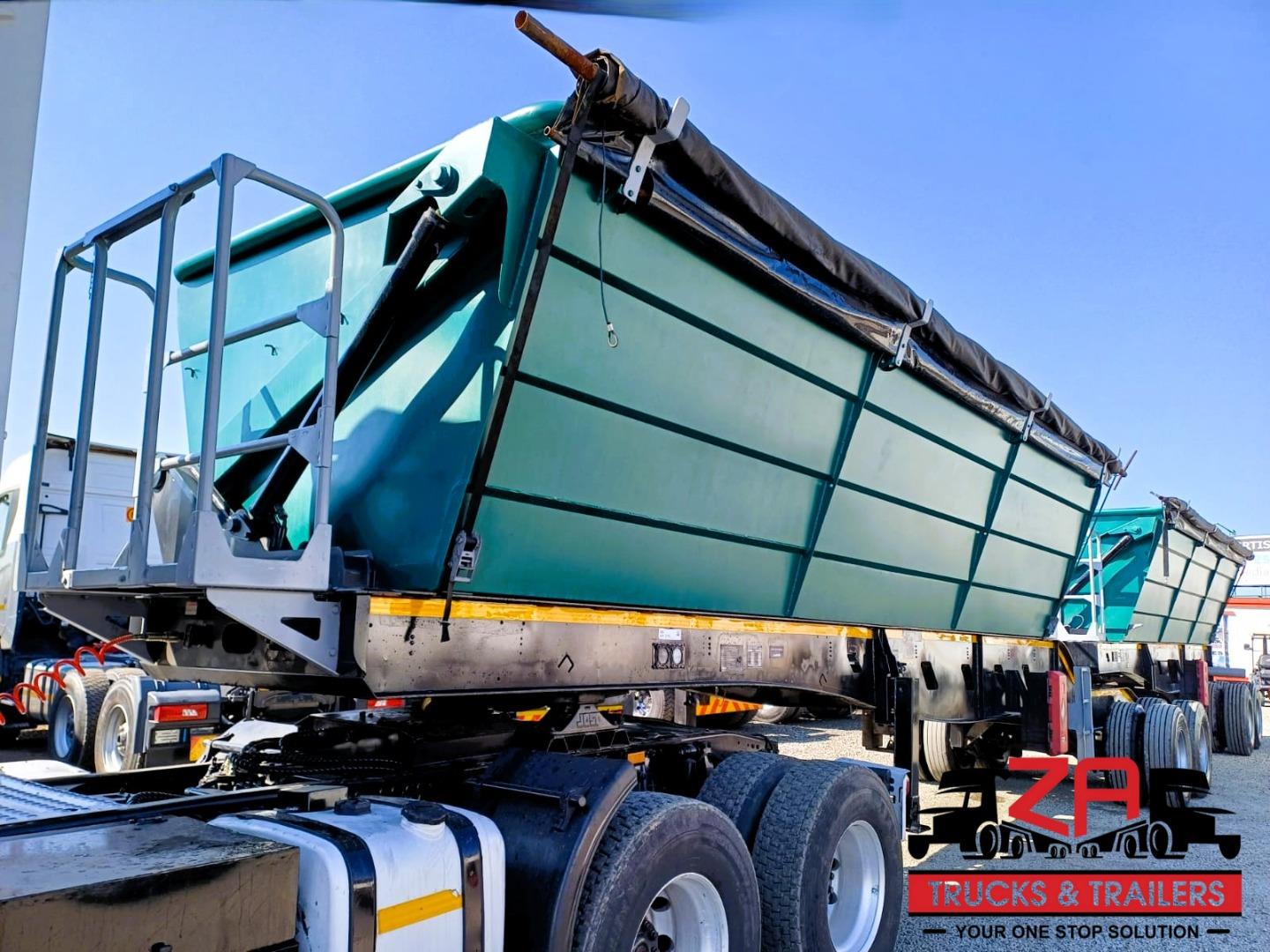 PRBB 45 CUBE SIDE TIPPER OCT PRICE DROP! Za Trucks and Trailers