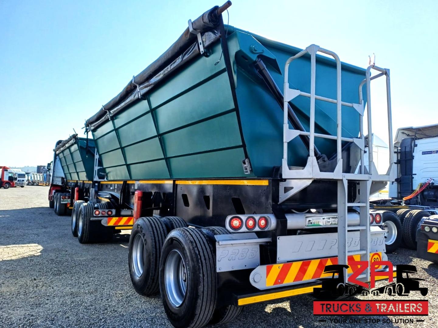 PRBB 45 CUBE SIDE TIPPER OCT PRICE DROP! Za Trucks and Trailers