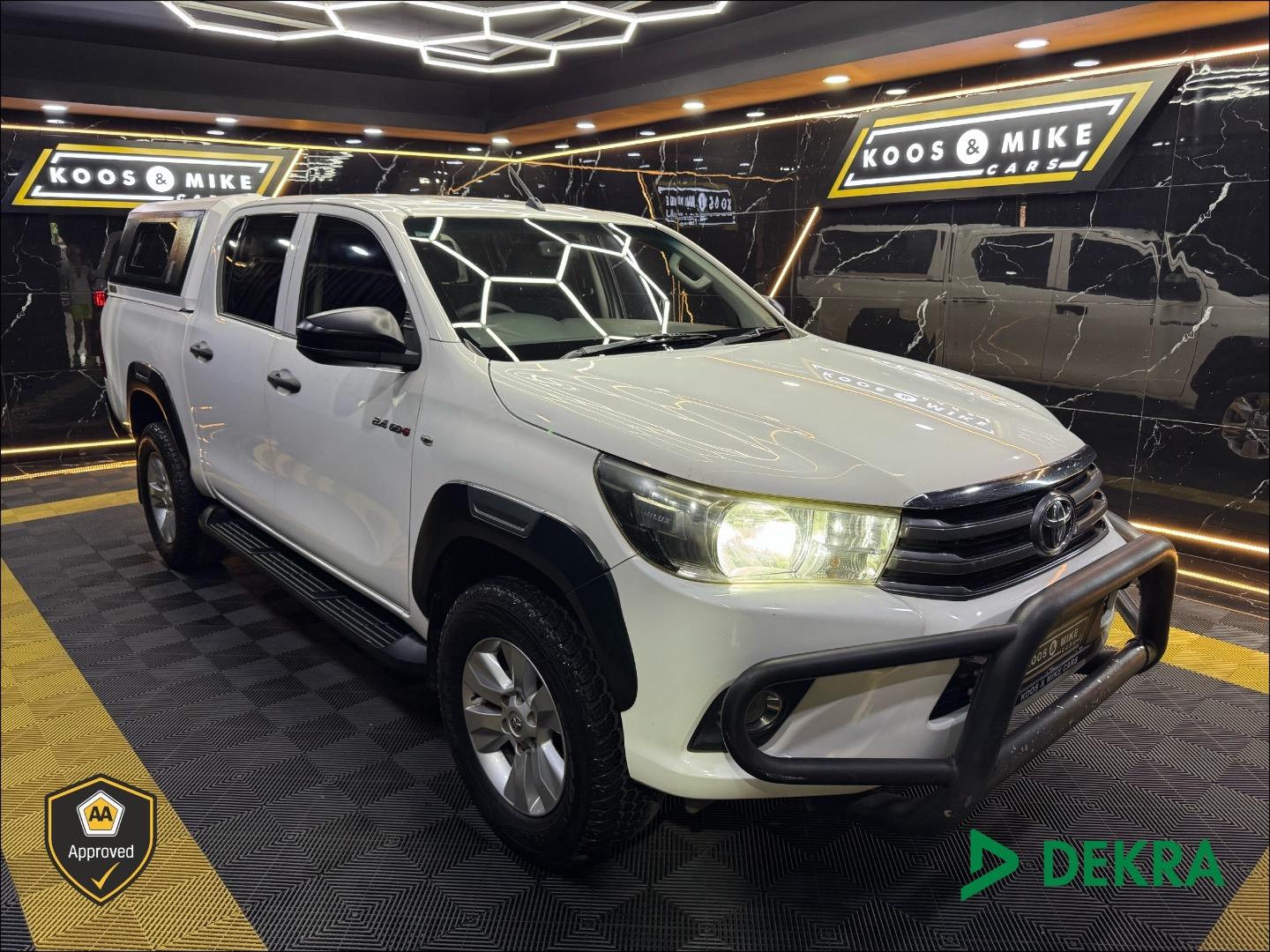 Toyota Hilux 2.4GD-6 Double Cab 4x4 SRX Koos and Mike Cars