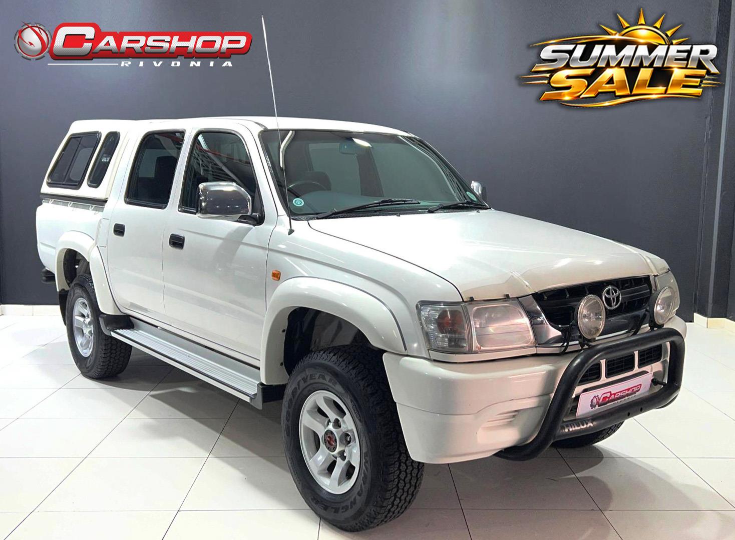 2004 Toyota Hilux 2700i Double Cab 4x4 Raider for sale