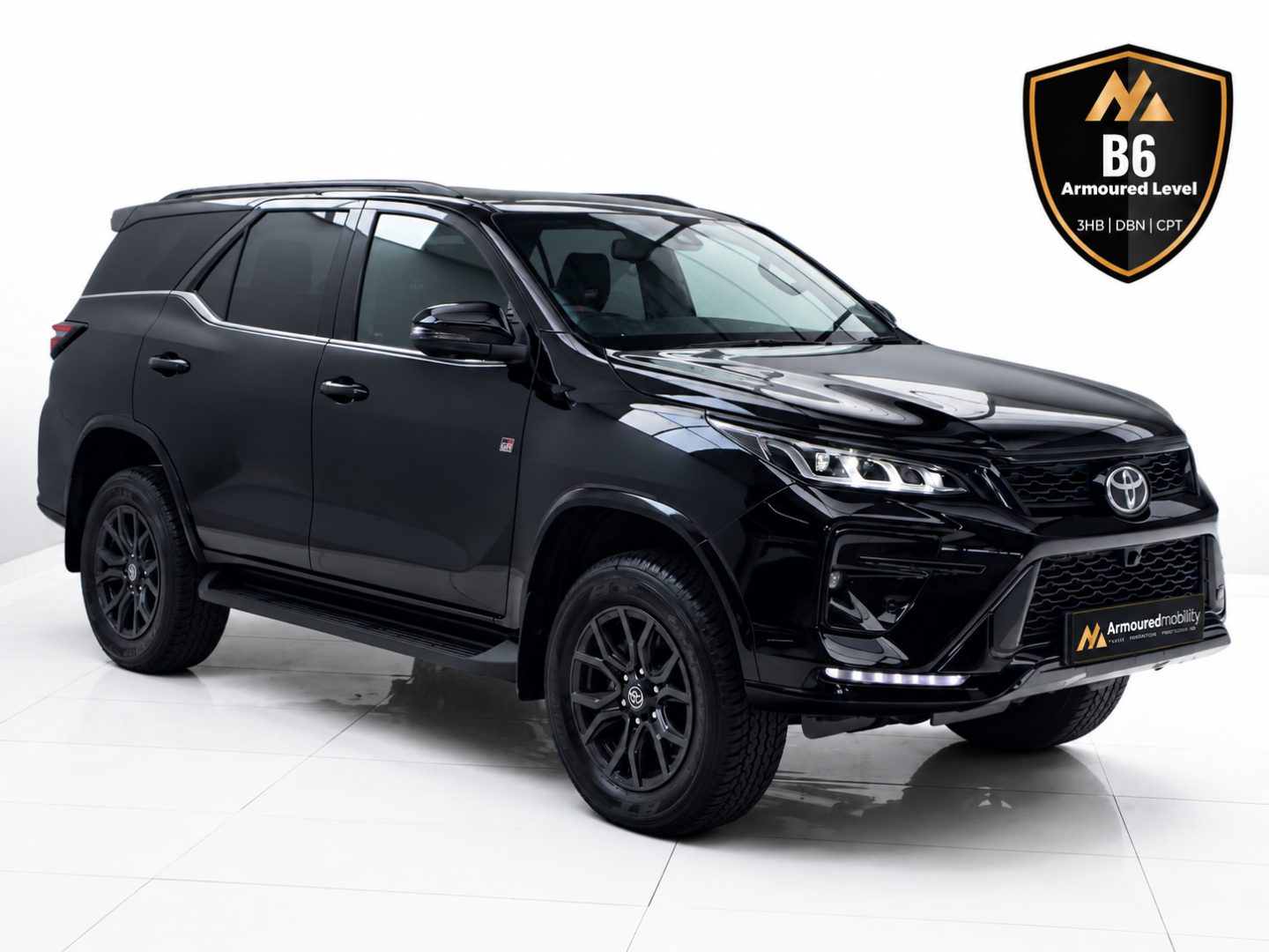 Toyota Fortuner 2.8GD-6 4x4 GR-Sport Armoured Mobility