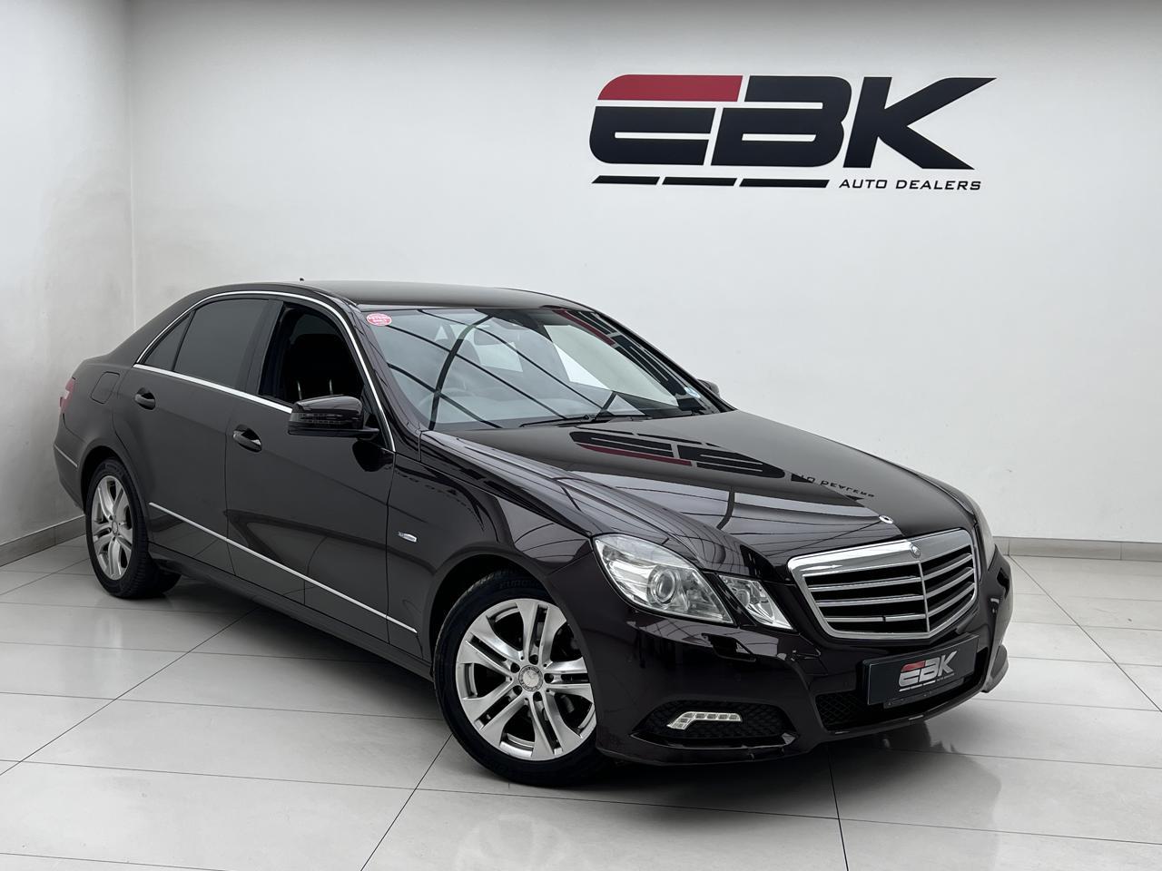 2010 Mercedes-Benz E-Class E200CGI Avantgarde for sale