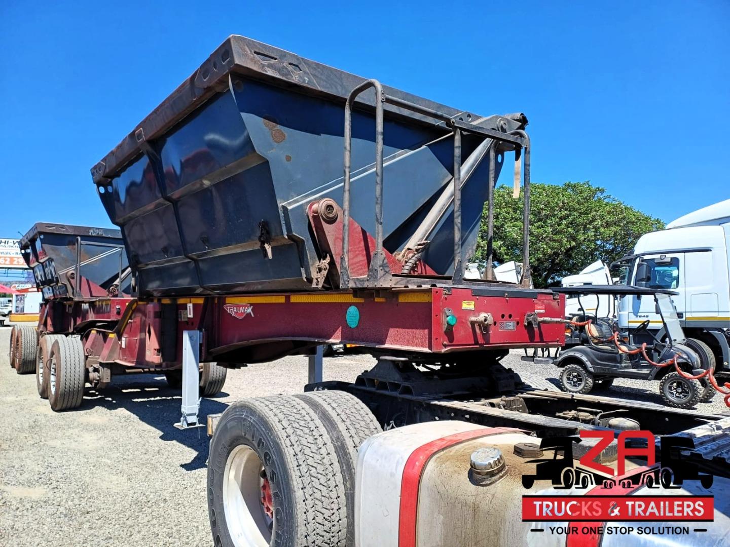 TRAILMAX 18 CUBE SIDE TIPPER TRAILER *BARGAIN DEAL! Za Trucks and Trailers