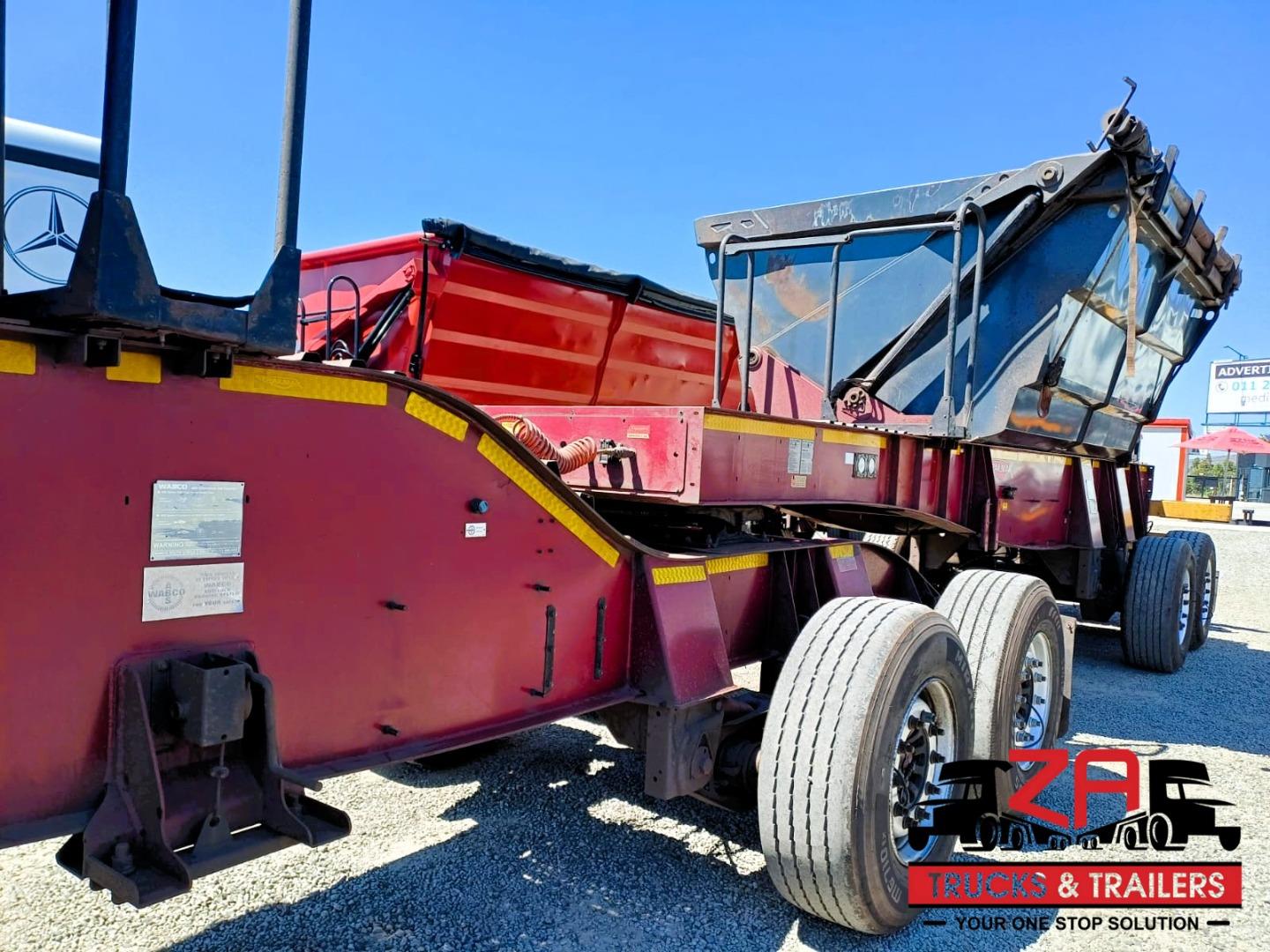 TRAILMAX 18 CUBE SIDE TIPPER TRAILER *BARGAIN DEAL! Za Trucks and Trailers