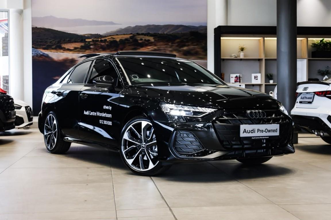 Audi A3 Sedan TFSI S Line Black Audi Centre Wonderboom