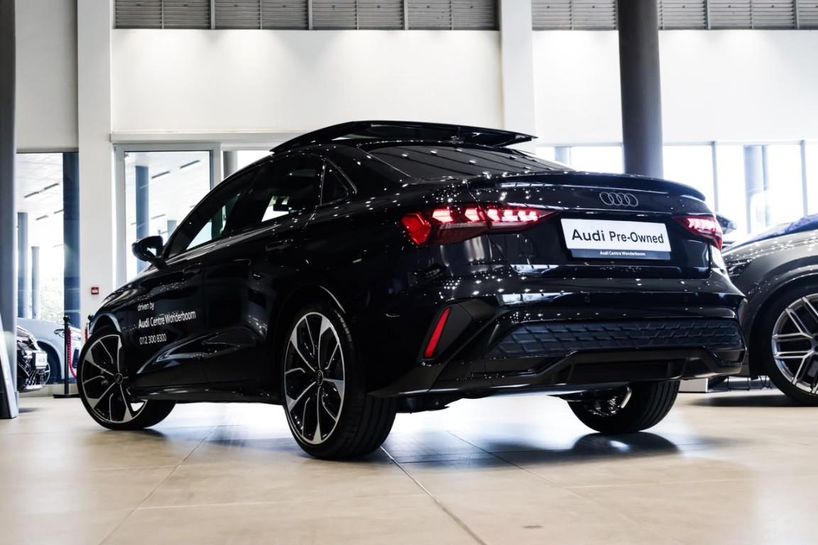 Audi A3 Sedan TFSI S Line Black Audi Centre Wonderboom