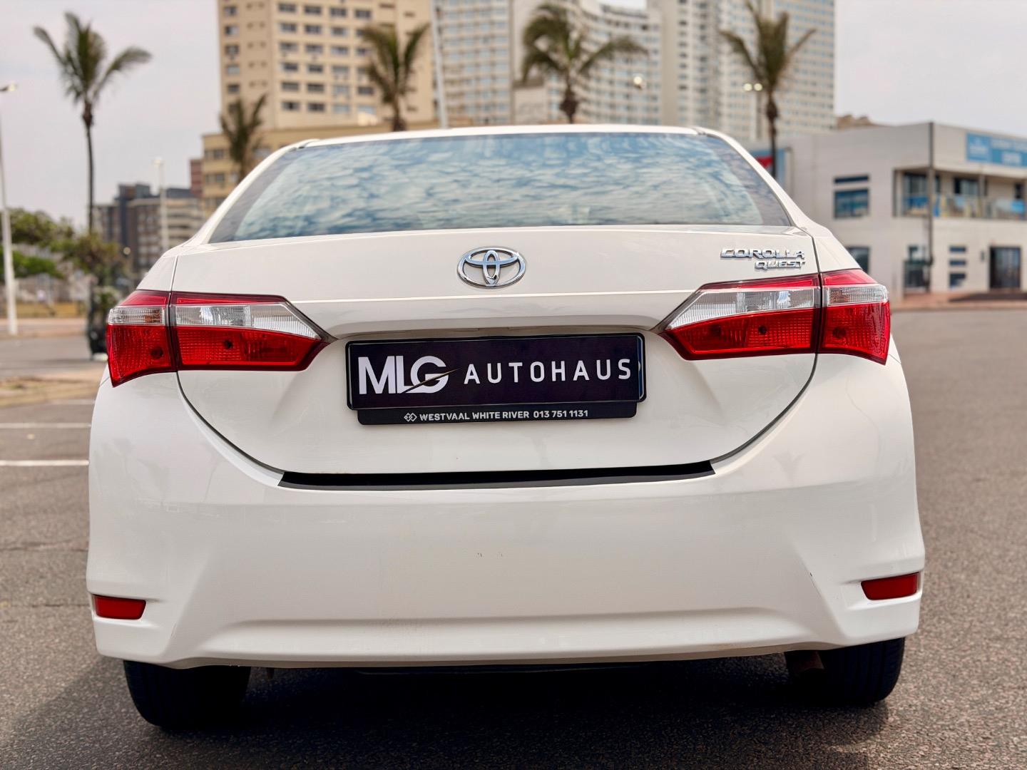 Toyota Corolla Quest 1.8 Plus MLG Autohaus | Dongfeng Durban