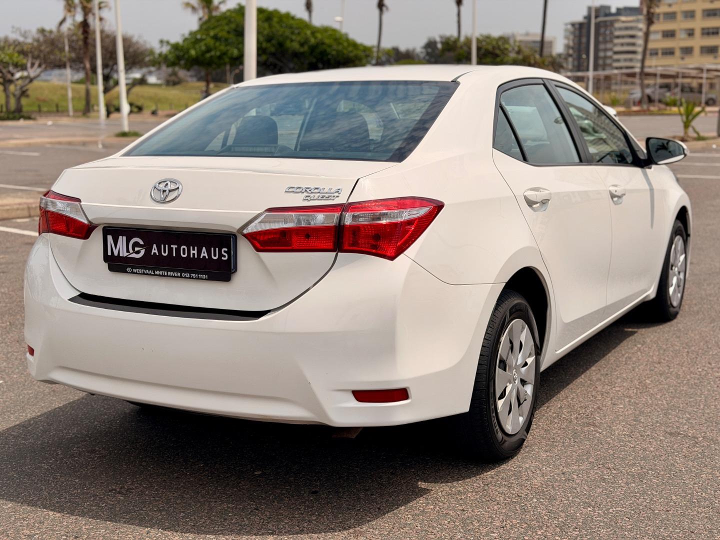 Toyota Corolla Quest 1.8 Plus MLG Autohaus | Dongfeng Durban