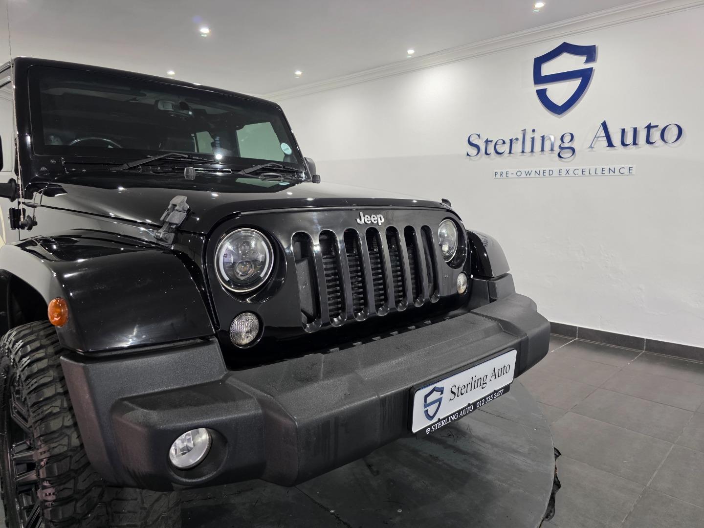 Jeep Wrangler Unlimited 2.8CRD Sahara Sterling Auto