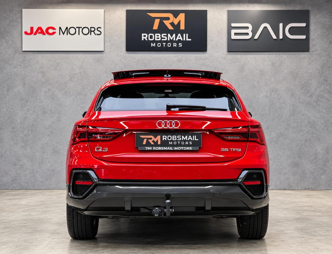 Audi Q3 Sportback 35TFSI Urban Edition Robsmail Motors BAIC and Jac Bryanston
