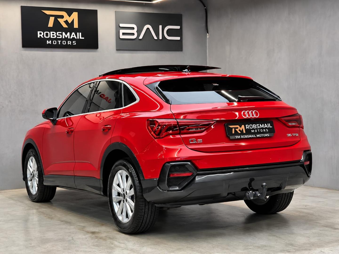 Audi Q3 Sportback 35TFSI Urban Edition Robsmail Motors BAIC and Jac Bryanston