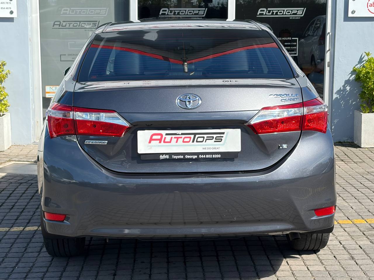 Toyota Corolla Quest 1.8 Prestige Autotops