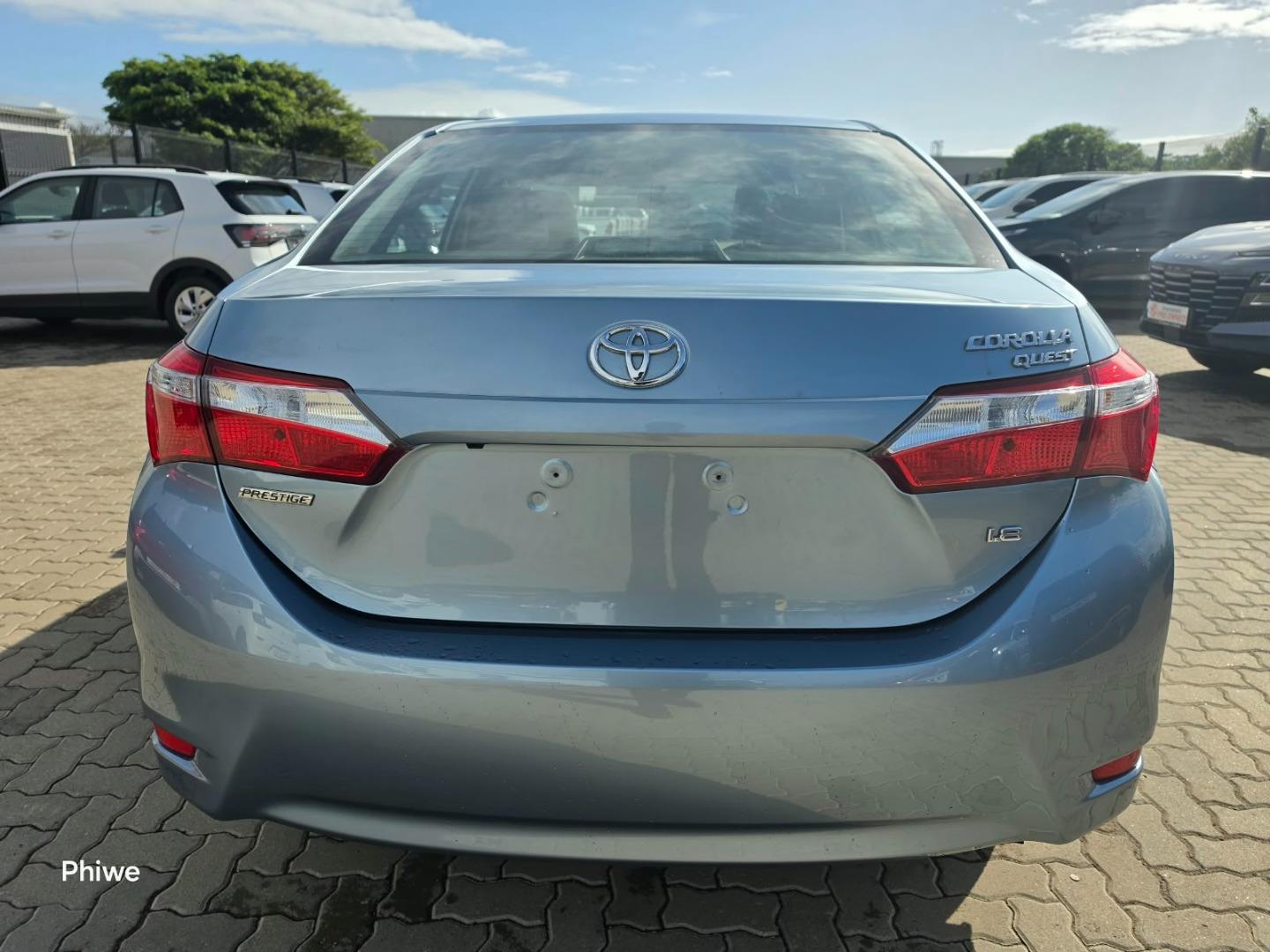 Toyota Corolla Quest 1.8 Prestige MG Amanzimtoti