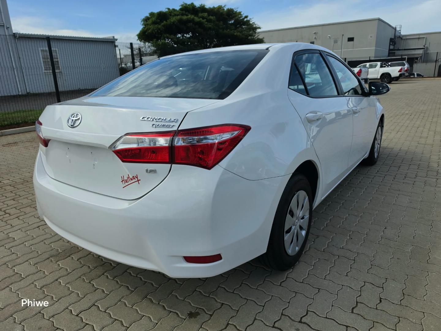 Toyota Corolla Quest 1.8 Plus MG Amanzimtoti