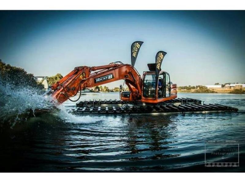 Amphibious Excavator Get150 For Sale Operation Weight 22t 