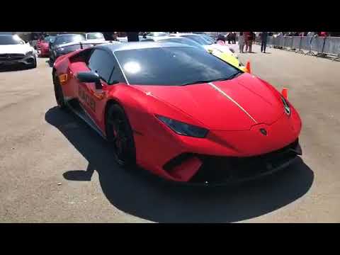 Pit walk at the SilverCrest Super Car Insurance Brokers exotic pits