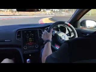 On track in the new Renault Megane RS