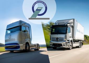 Mercedes-Benz wins 2021 Truck Innovation Award!